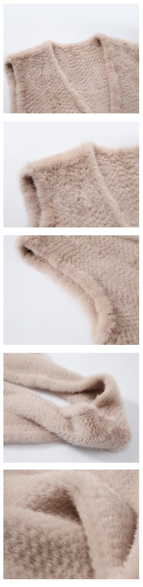 Mink Fur Knitted Vest 0237-7