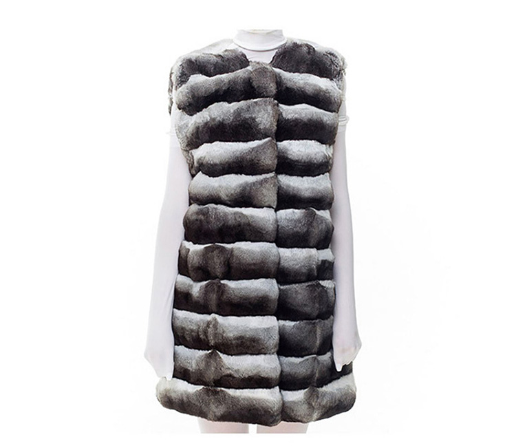 Chinchilla Fur Vest 0279-1