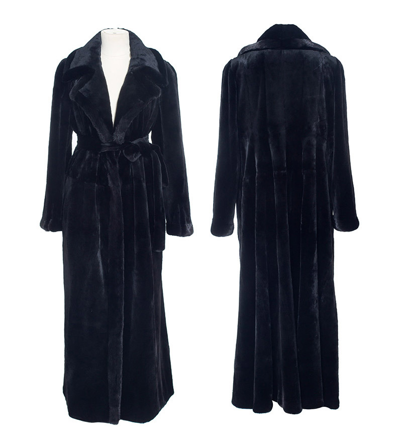 Mink Fur Long Coat 0280-1