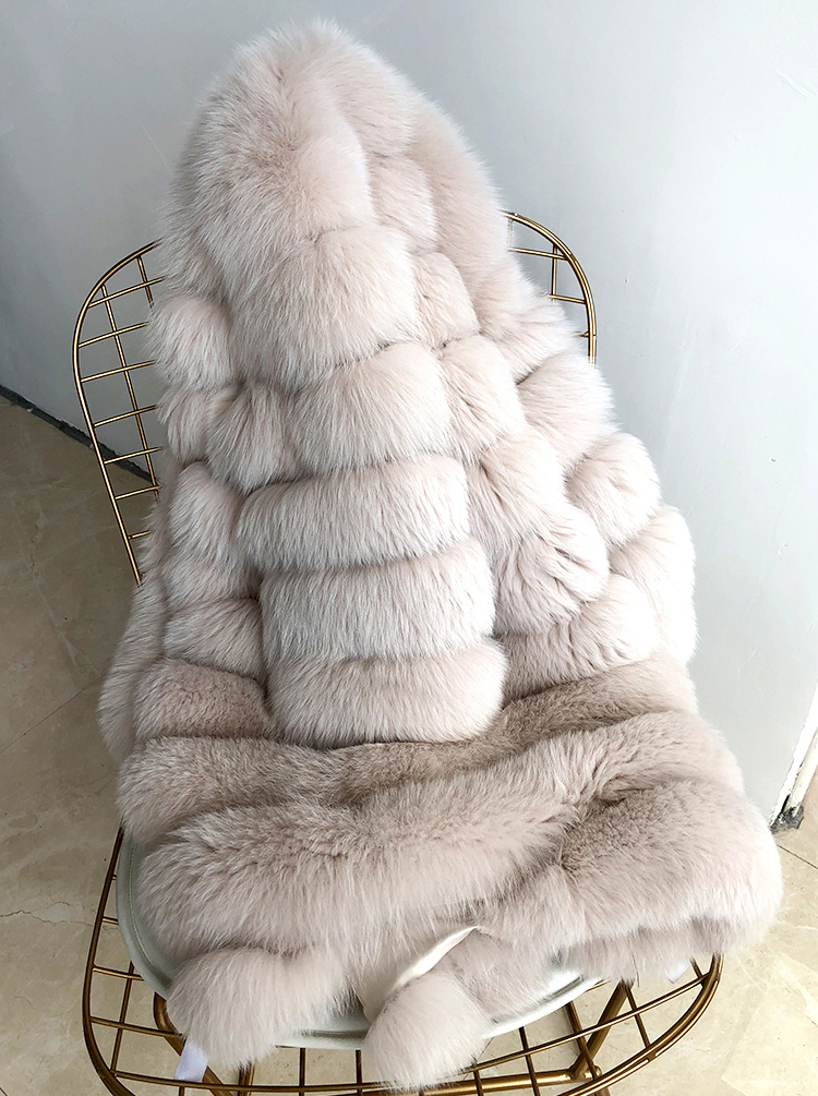 Fox Fur Coat 266 Details 4