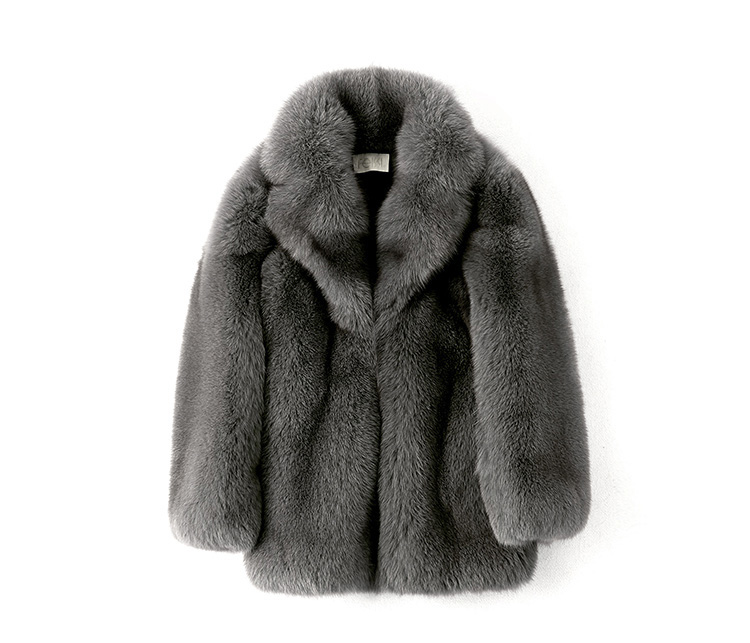 Men's Fox Fur Coat 379-1