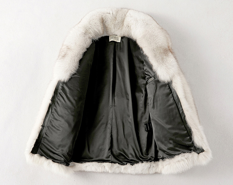 Men's Fox Fur Coat 380-2