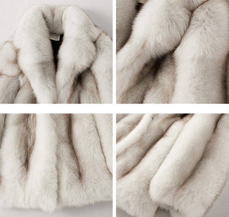 Men's Fox Fur Coat 380-3