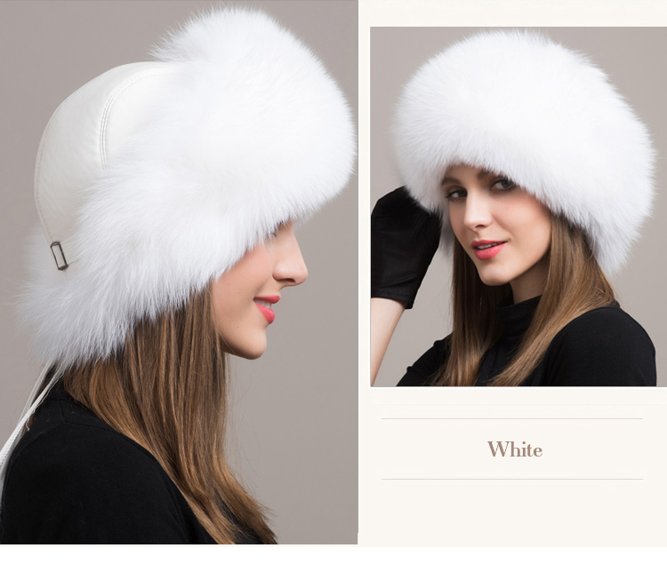 Fox Fur Hat 861 Details 1