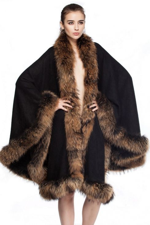Raccoon fox fur trim clearance