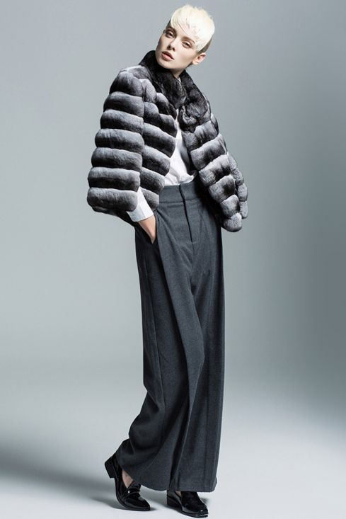 Chinchilla Fur Cape