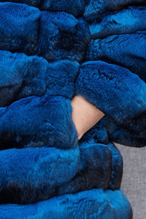 3/4 Length Chinchilla Fur Coat