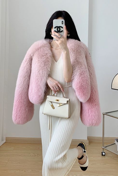 Fox Fur Jacket