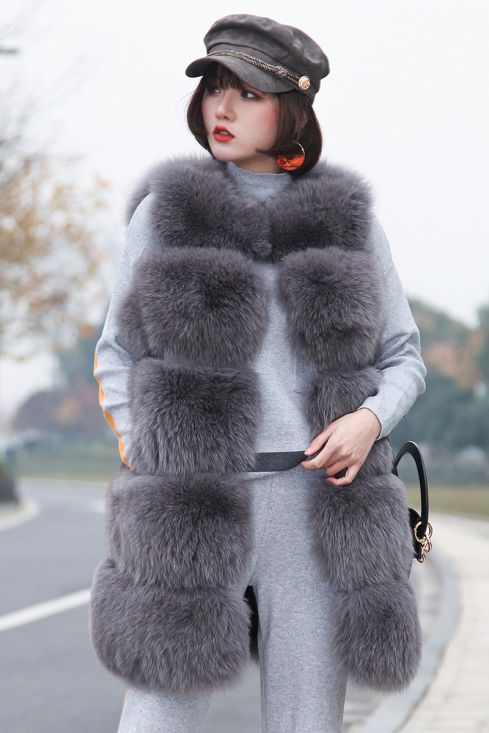 Fo fur vest sales