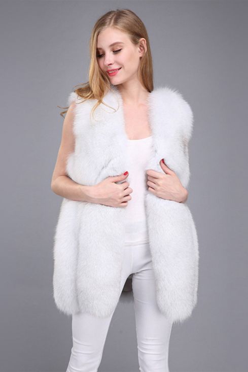 Fo fur vest online