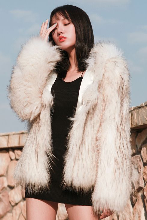 Knitted fur jacket 2025