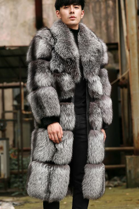 Fox fur coat cheap