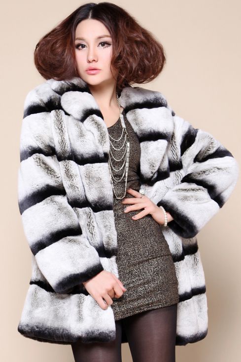 Rex rabbit coat discount
