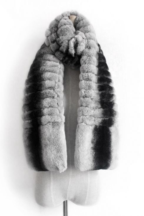 Rex Rabbit Fur Scarf