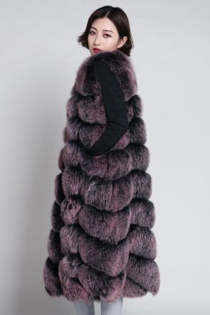 Fox Fur Long Vest