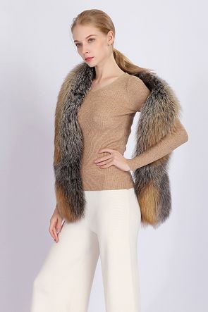 Fox Fur Shawl