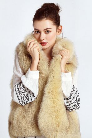 Fox Fur Vest