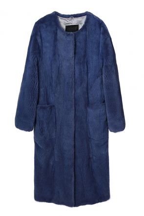 Mink Fur Long Coat