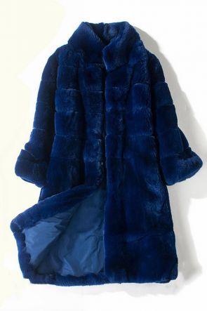 Rex Rabbit Fur Coat