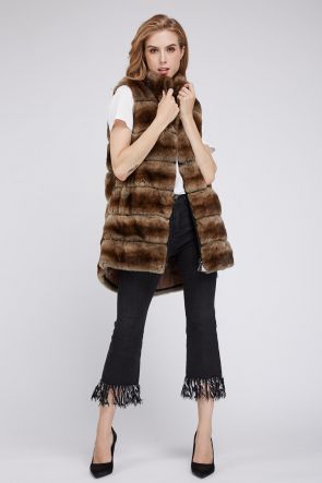 Rex Rabbit Fur Vest