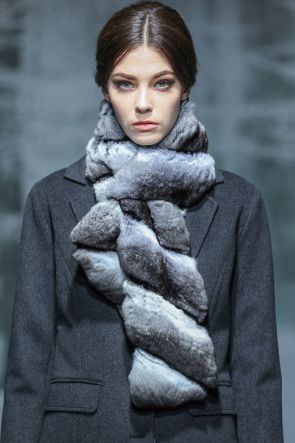 Chinchilla Fur Scarf