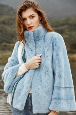 Cropped Mink Fur Jacket