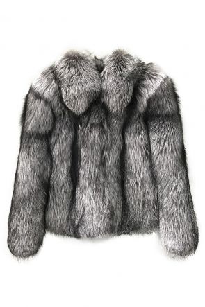 Silver Fox Fur Jacket