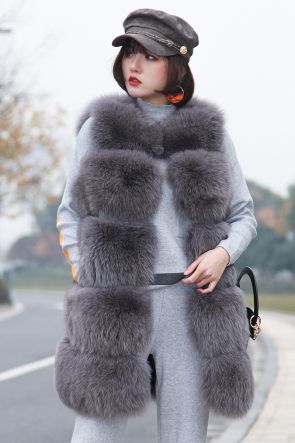 Fox Fur Vest