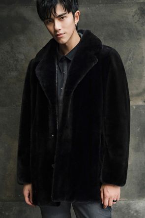 Men's Mink Fur Coat