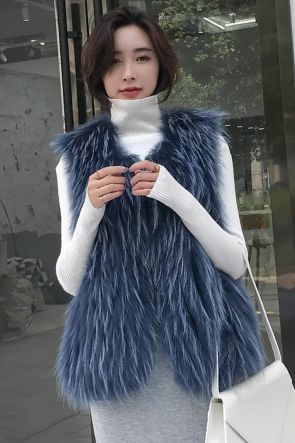 Raccoon Fur Vest