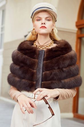 Sable Fur Cape