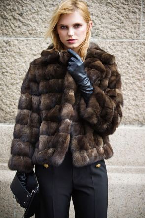 Sable Fur Jacket