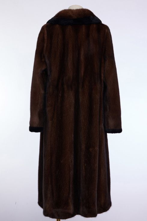 Mink Fur Long Coat