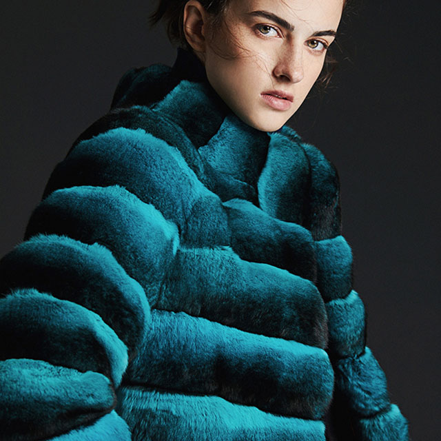 Luxury fur fashion showcasing elegant designs and textures.