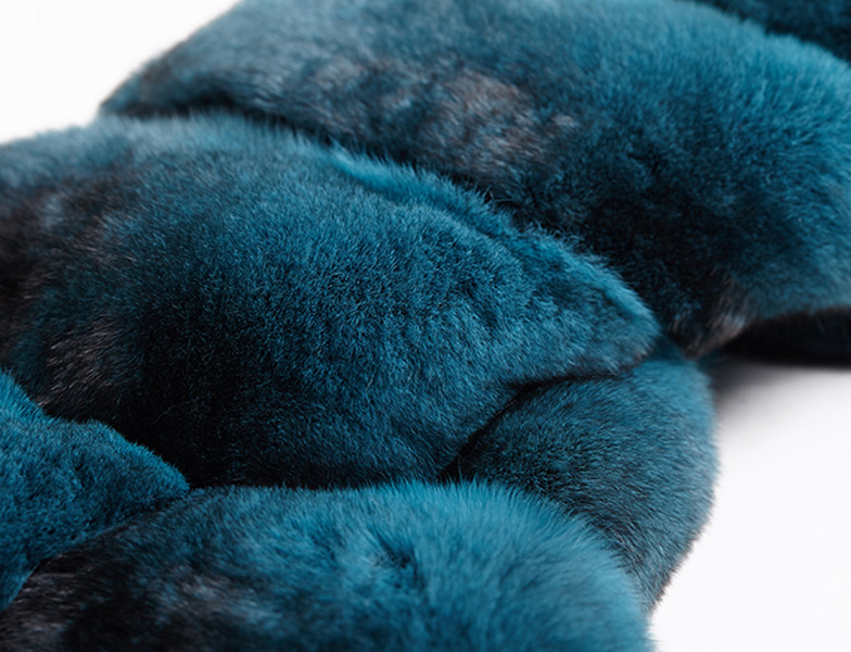 Chinchilla fur scarf