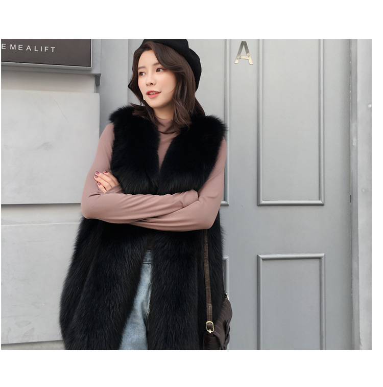 Fox Fur Vest 0031-9