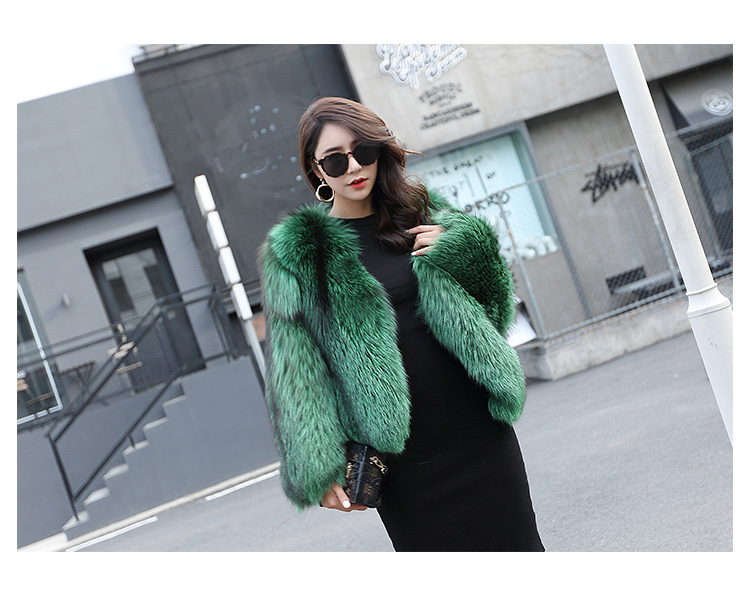 Silver Fox Fur Jacket 0068-1