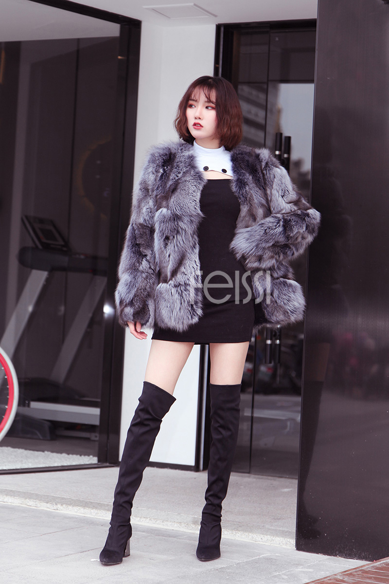 Fox Fur Jacket 0095-1