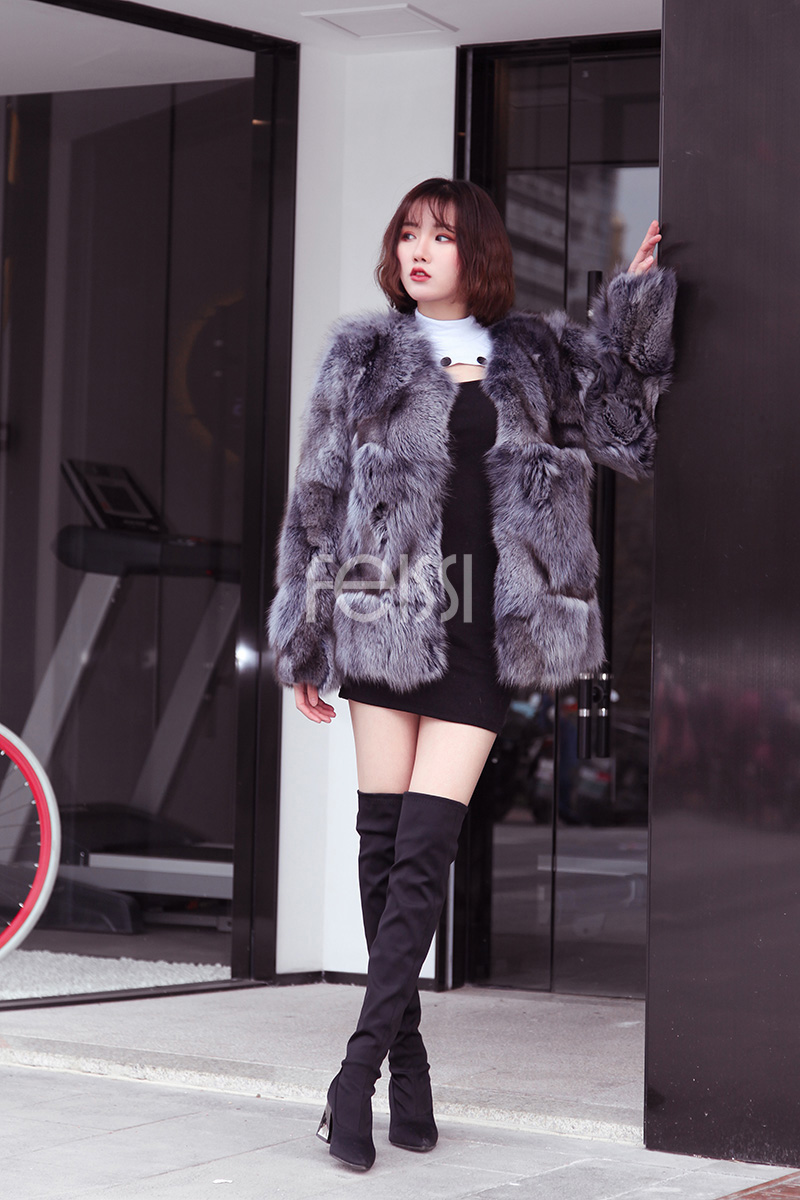 Fox Fur Jacket 0095-3
