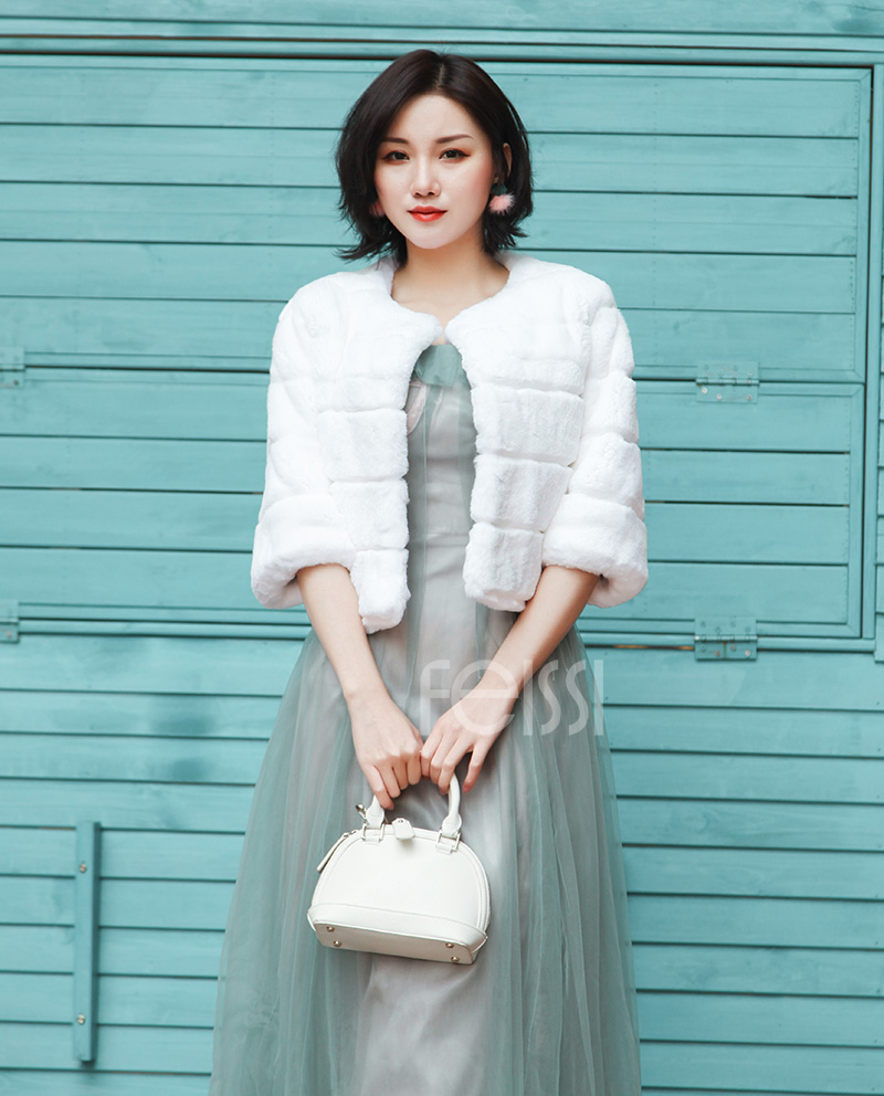Rex Rabbit Fur Bolero 0104-4