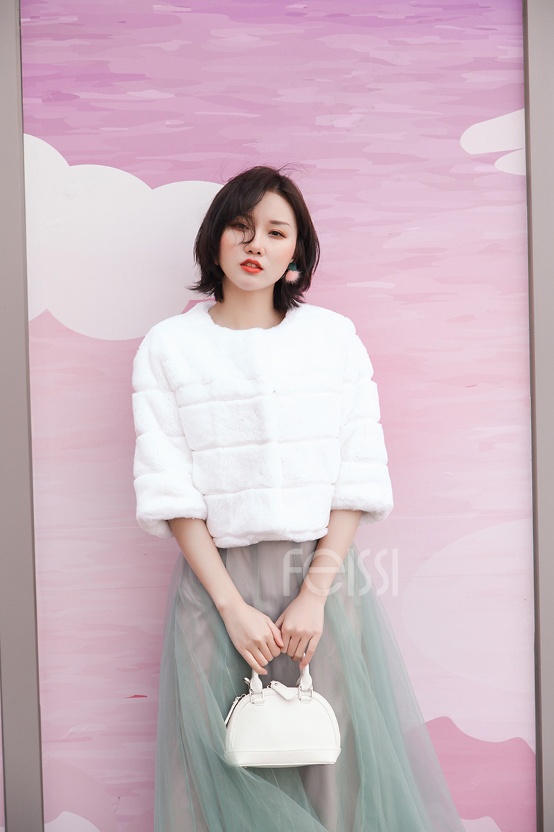 Rex Rabbit Fur Bolero 0104-6