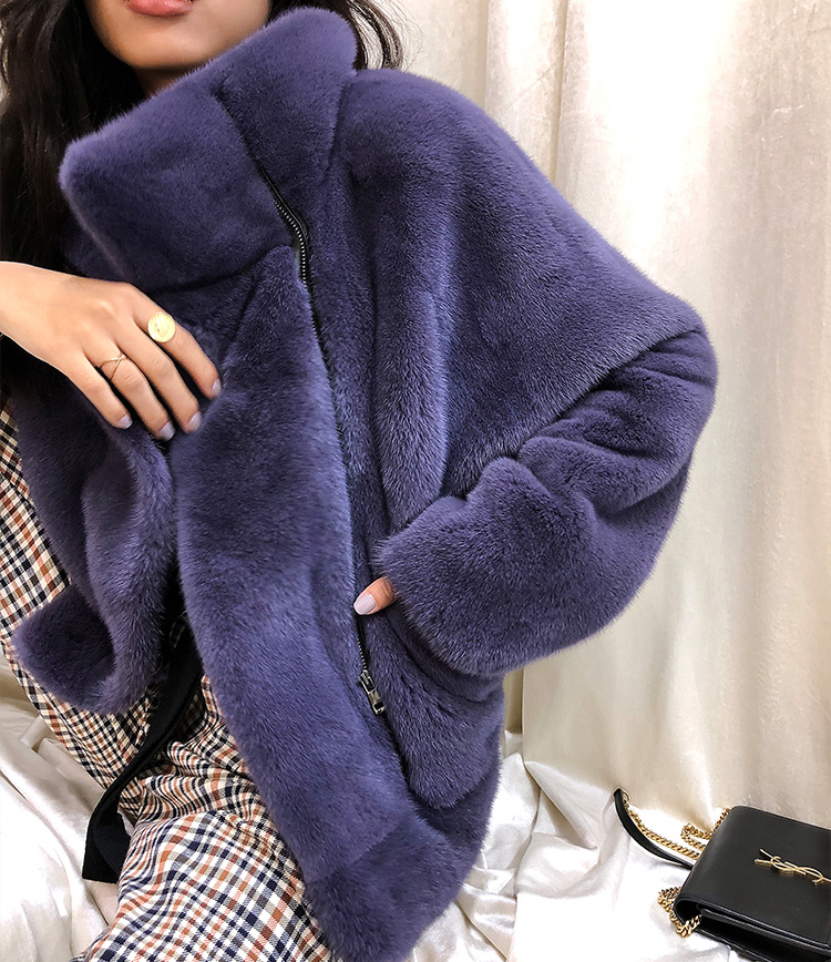 Mink Fur Biker Jacket 0112-10