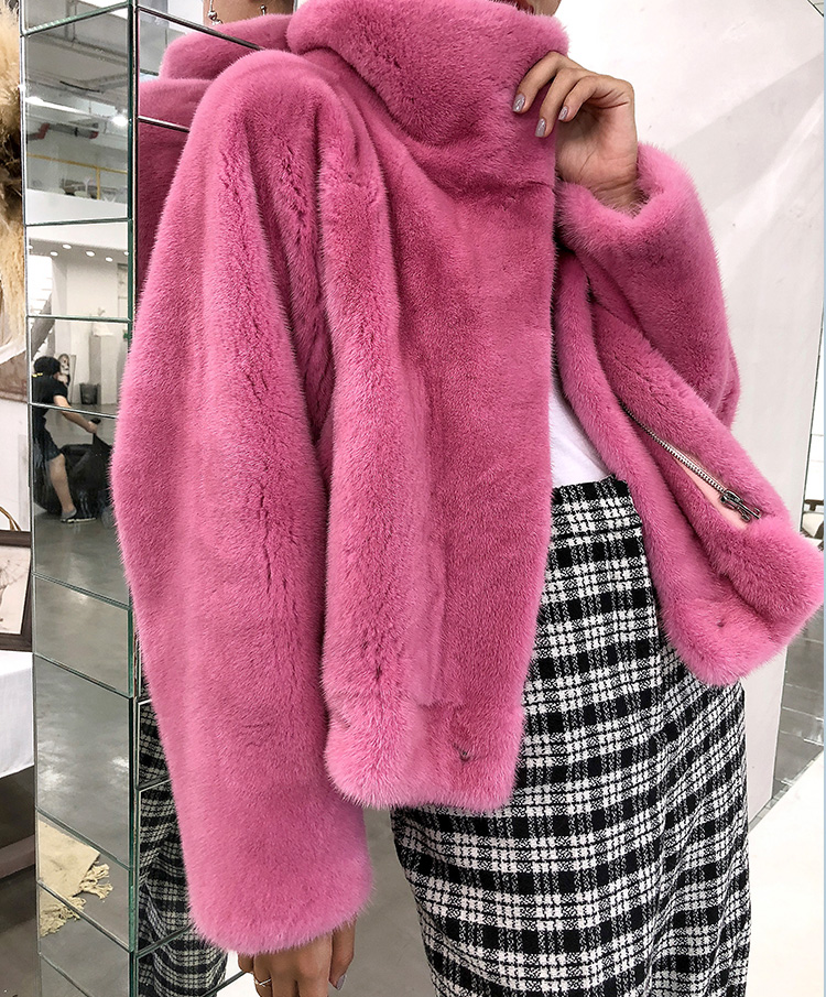 Mink Fur Biker Jacket 0112-11