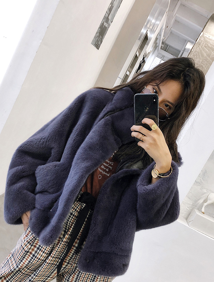 Mink Fur Biker Jacket 0112-4