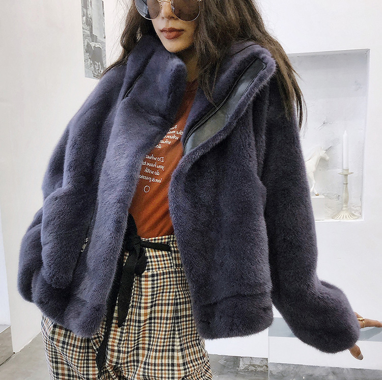 Mink Fur Biker Jacket 0112-5