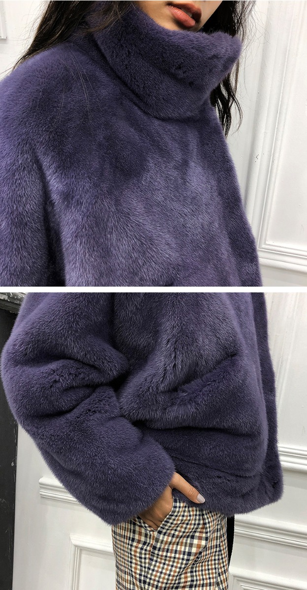 Mink Fur Biker Jacket 0112-9