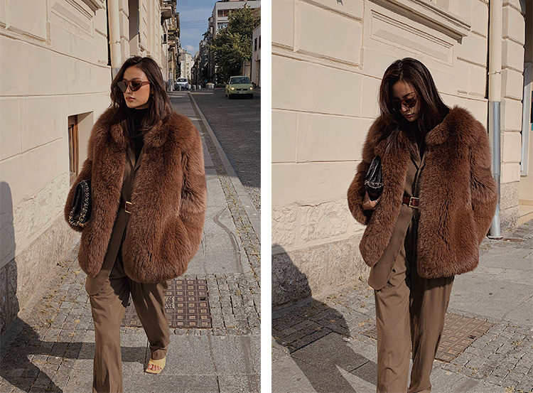 Fox Fur Jacket 0220-1
