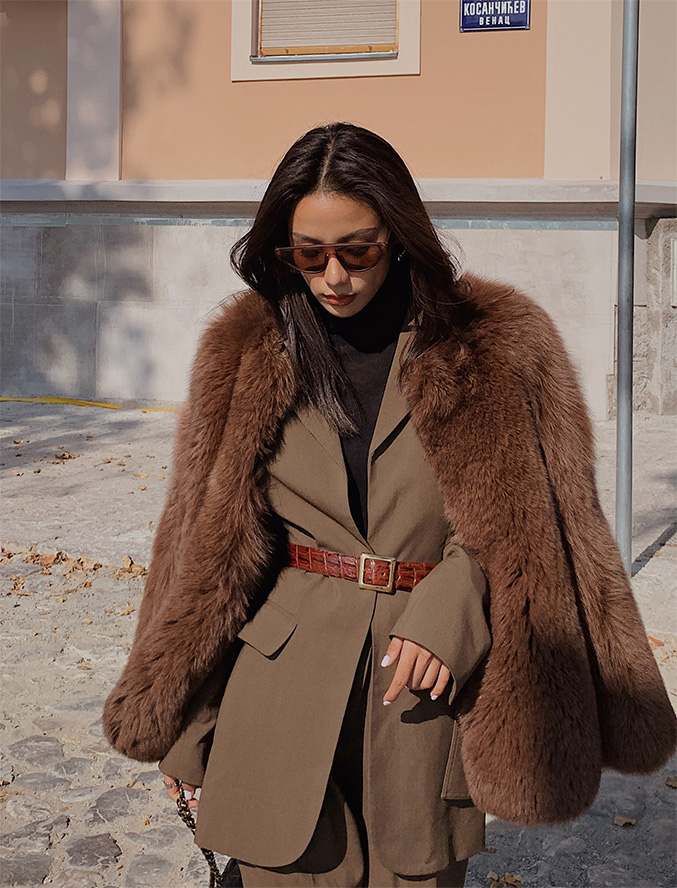 Fox Fur Jacket 0220-6