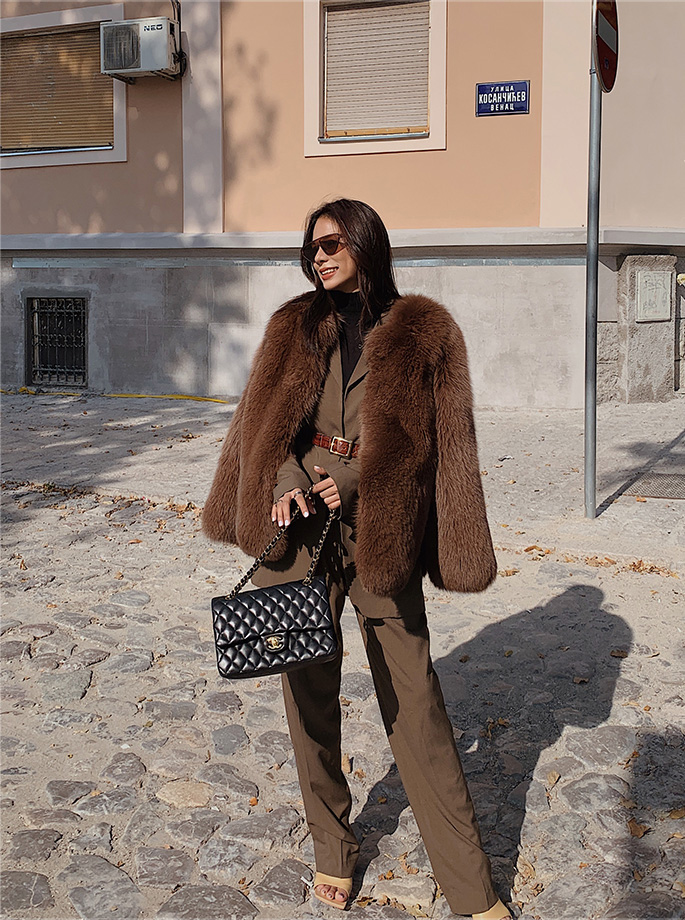 Fox Fur Jacket 0220-7