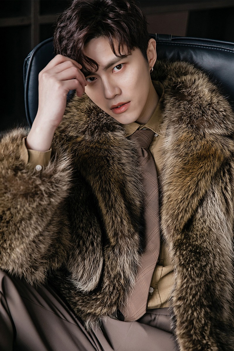 Men's Raccoon Fur Coat 0245-4